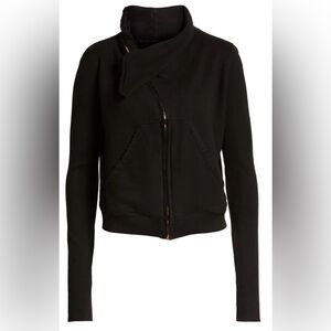 Frank & Eileen Tee Lab Zip Fleece Jacket Black Size Medium